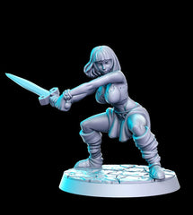 Barbarian 3D-printed model