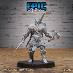 Barbarian Tribe Male - The Printable Dragon