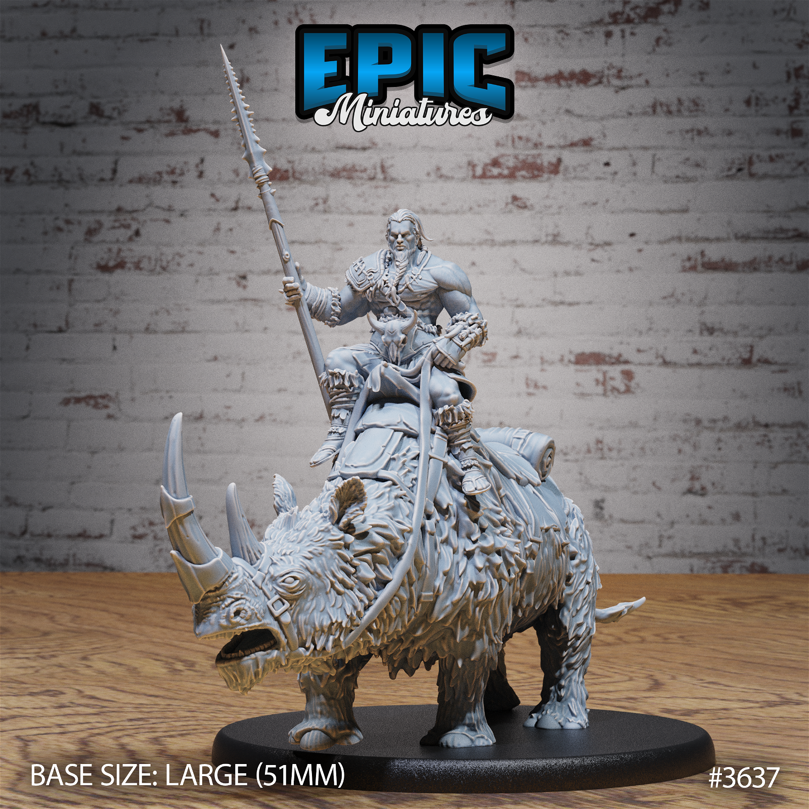 Barbarian Tribe Male - The Printable Dragon