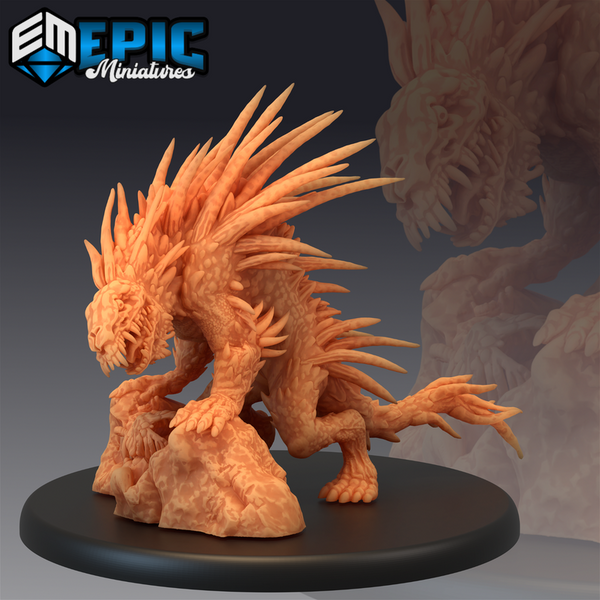 Barghest 3D-printed model
