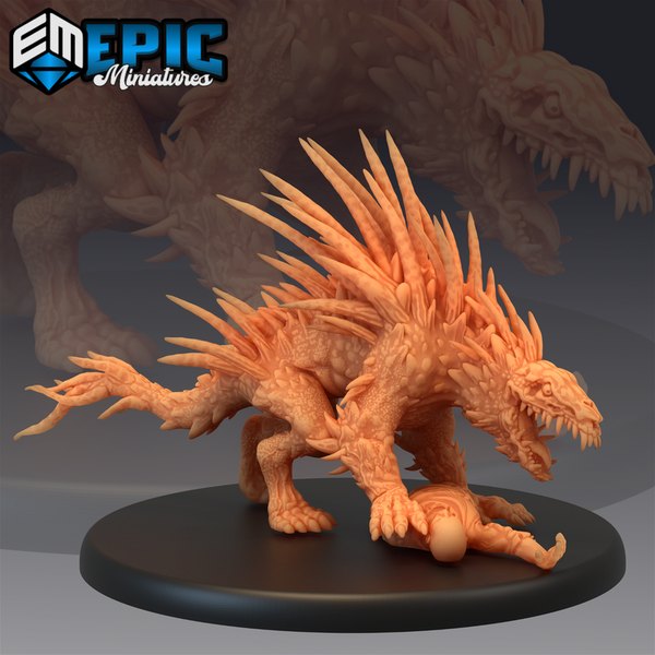 Barghest 3D-printed model