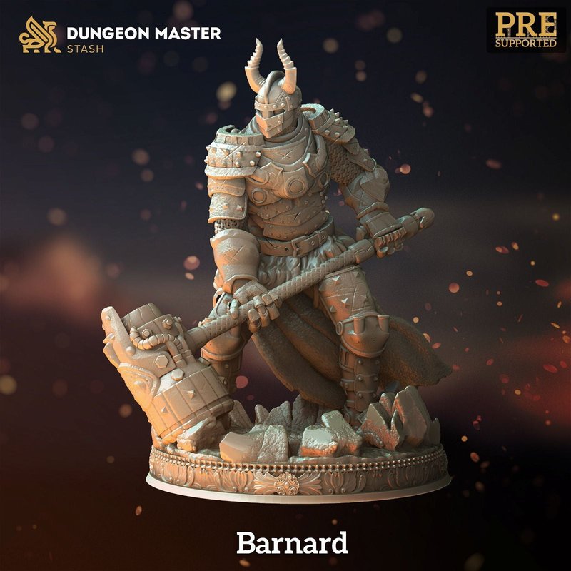 Barnard 3D-printed model