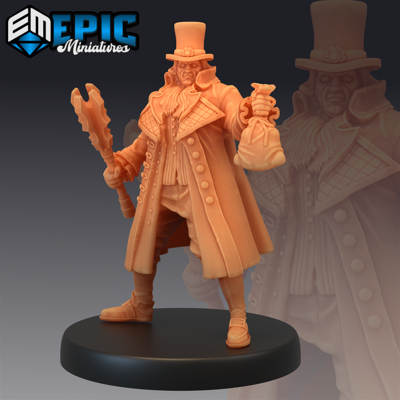 Baron Gregory 3D-printed model