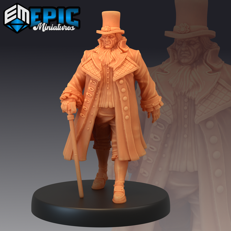 Baron Gregory 3D-printed model