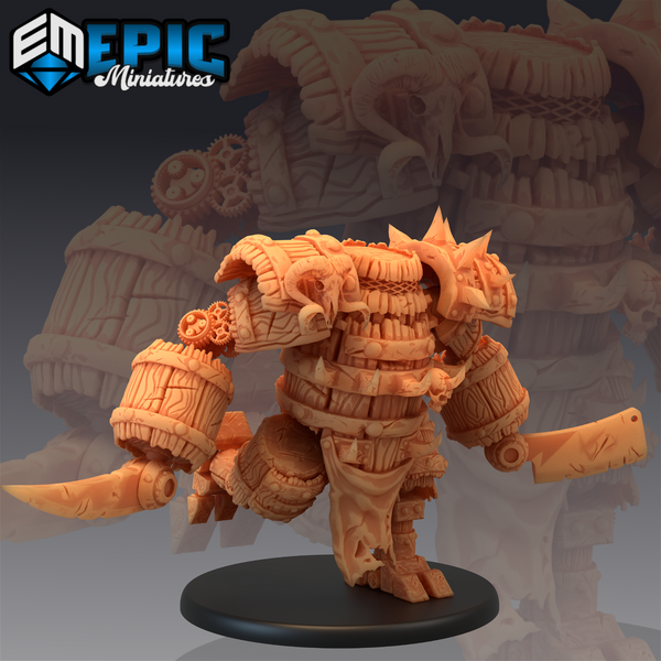 Barrel Construct - The Printable Dragon