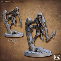 Barrow Ghoul - The Printable Dragon