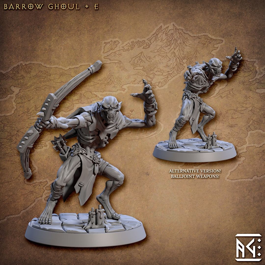 Barrow Ghoul - The Printable Dragon