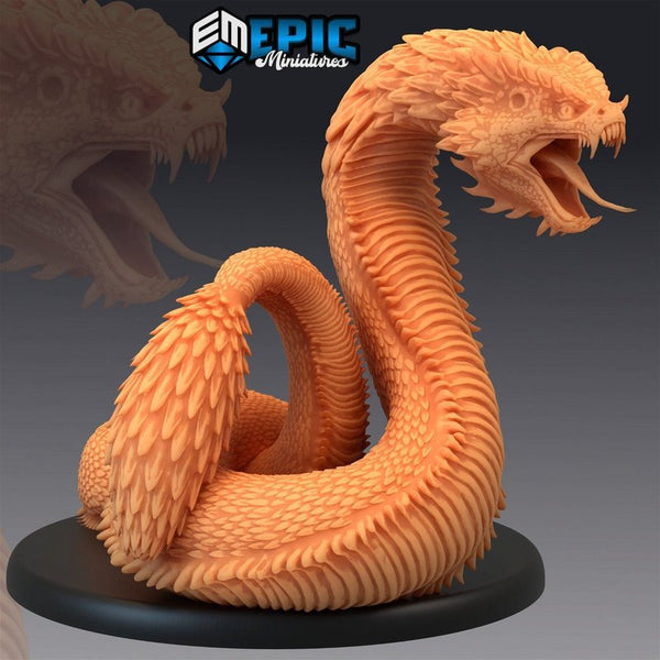 Basilisk 3D-printed model