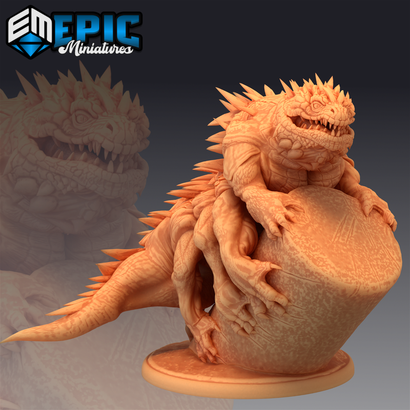 Basilisk 3D-printed model