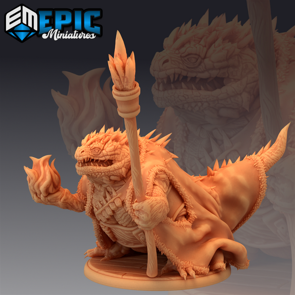 Basilisk 3D-printed model