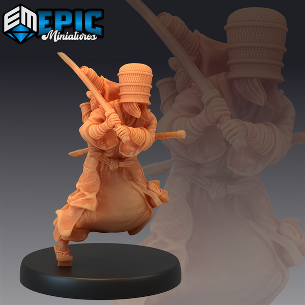 Basket Monk 3D-printed model