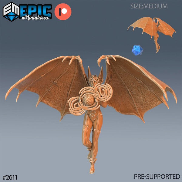 Bat Succubus 3D-printed model