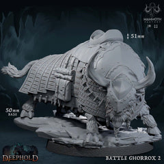 Battle Ghorrox & Rider - The Printable Dragon