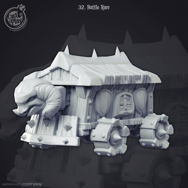 Battle Ram 3D-printed model