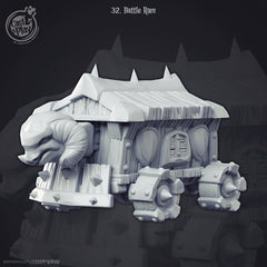Battle Ram 3D-printed model