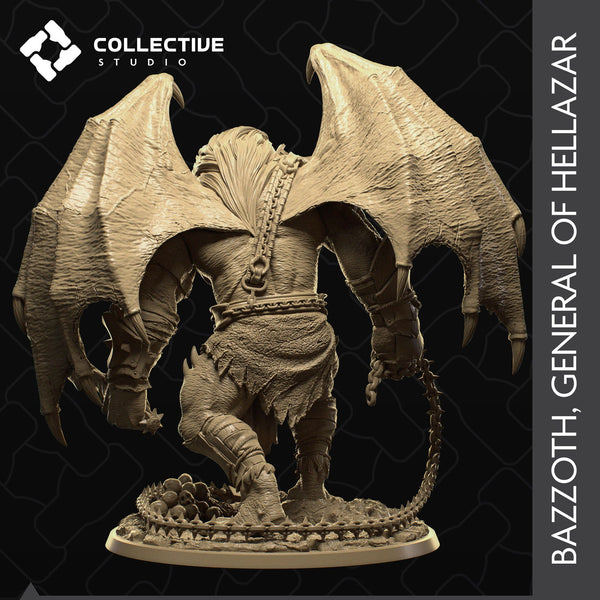 Bazzoth, General Of Hellazar - The Printable Dragon