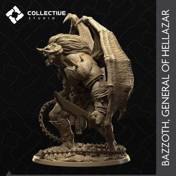 Bazzoth, General Of Hellazar 3D-printed model