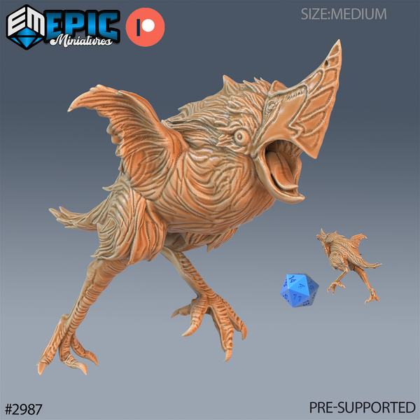 Beak Runner 3D-printed model