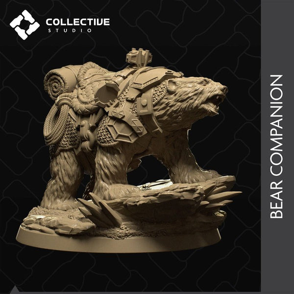 Bear Companion 3D-printed model