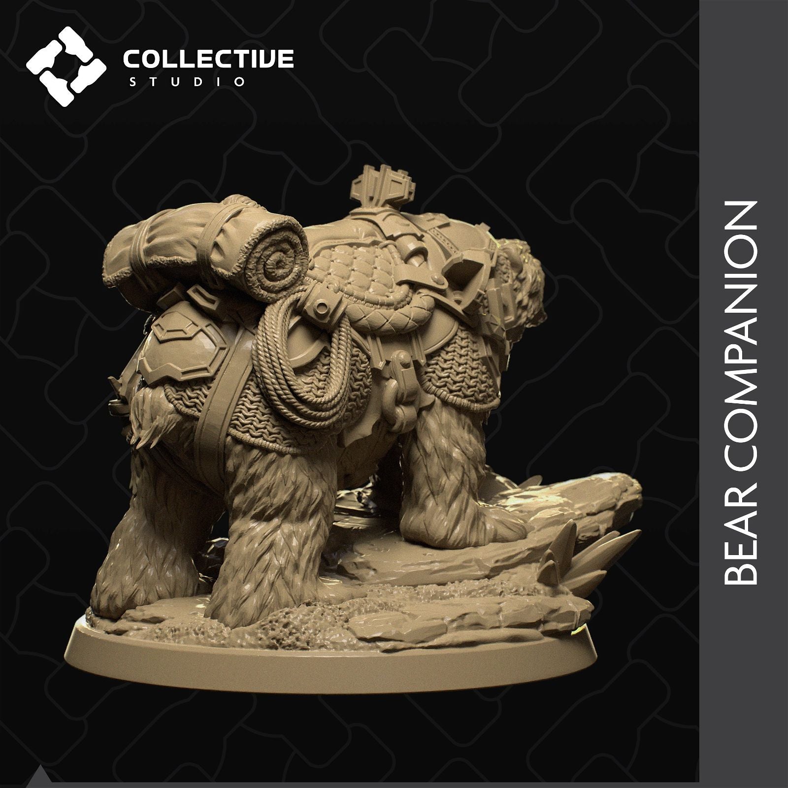 Bear Companion - The Printable Dragon