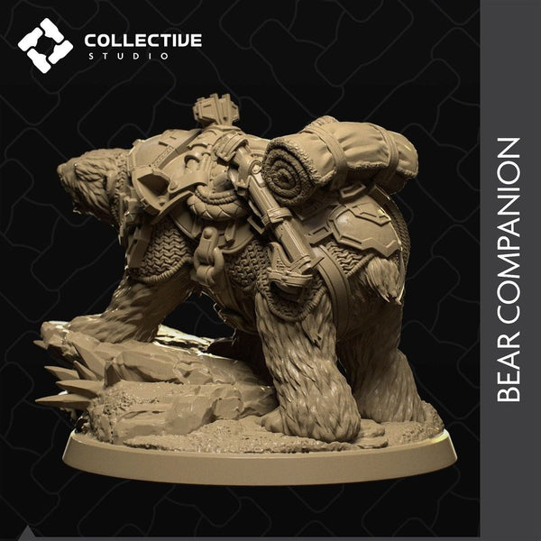 Bear Companion 3D-printed model