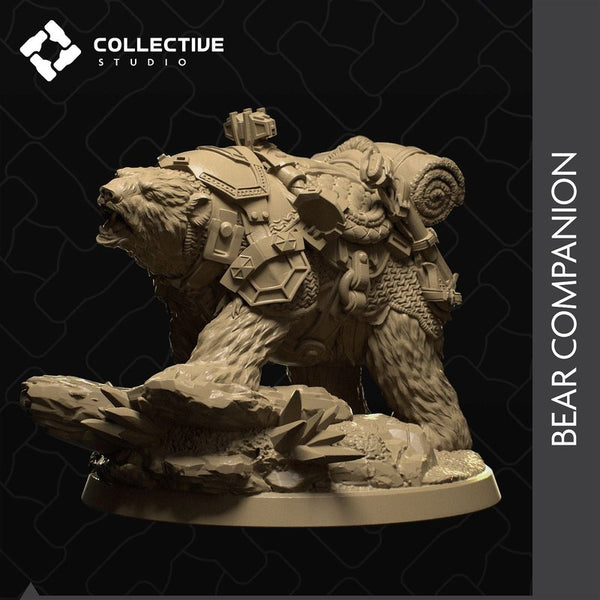 Bear Companion 3D-printed model