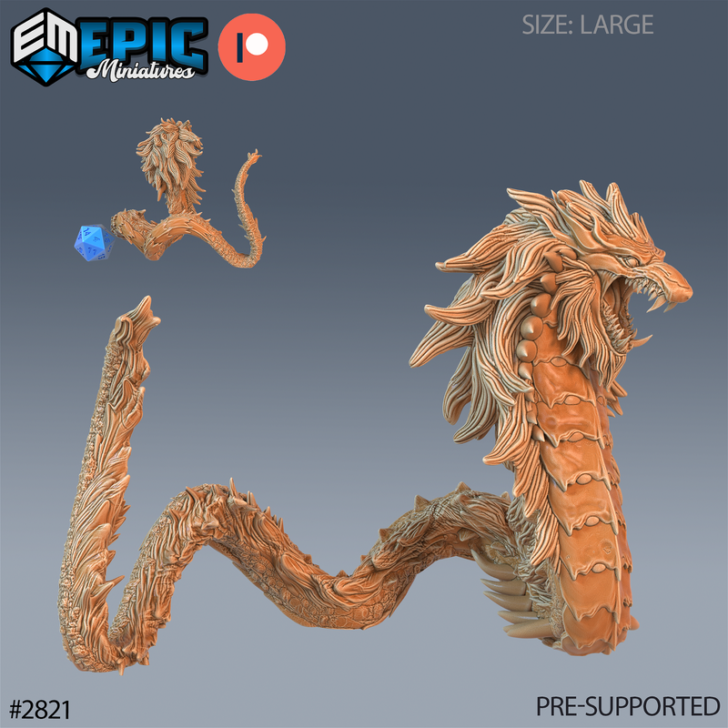 Beast Snake 3D-printed model