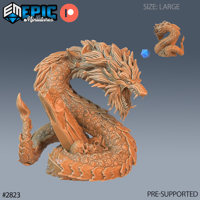 Beast Snake 3D-printed model