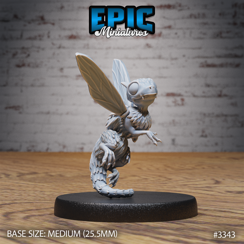 Beegon Wyrmling 3D-printed model