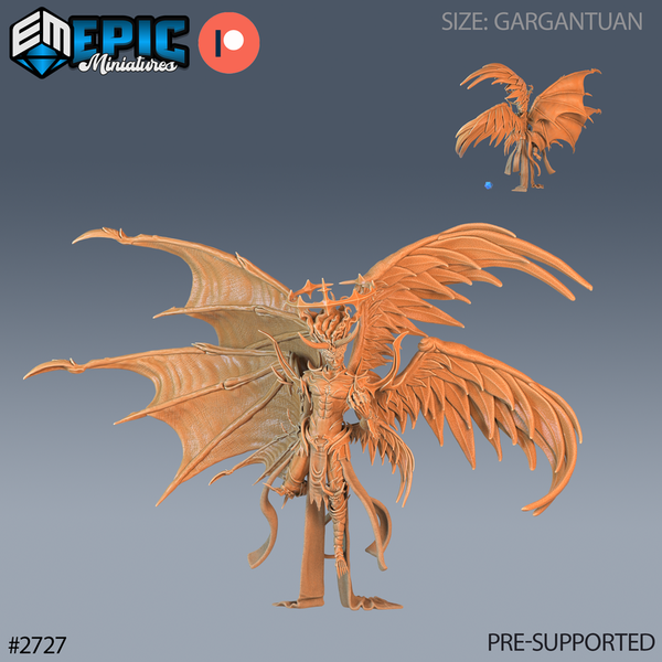 Beelzebub - Fallen Angel 3D-printed model