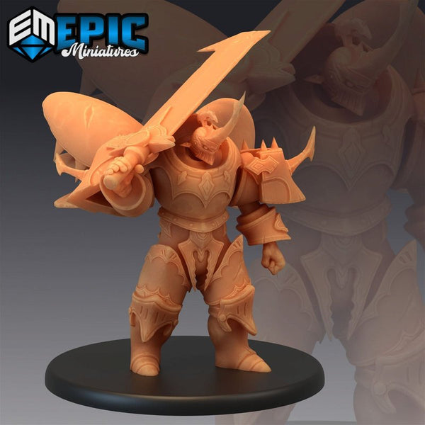 Beetle Knight 3D-printed model