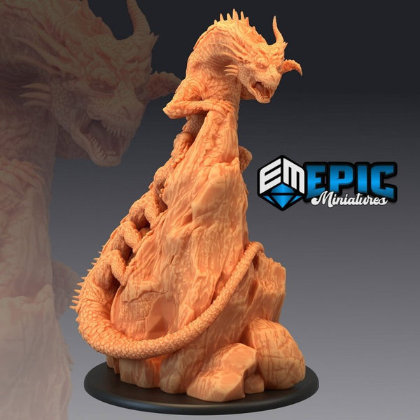 Behir 3D-printed model