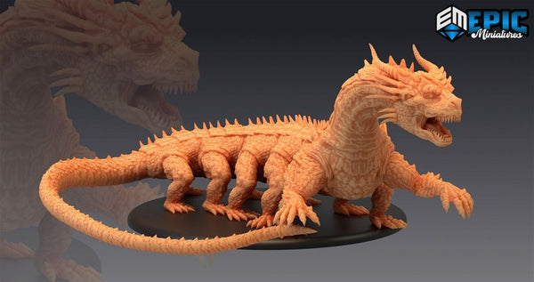 Behir 3D-printed model