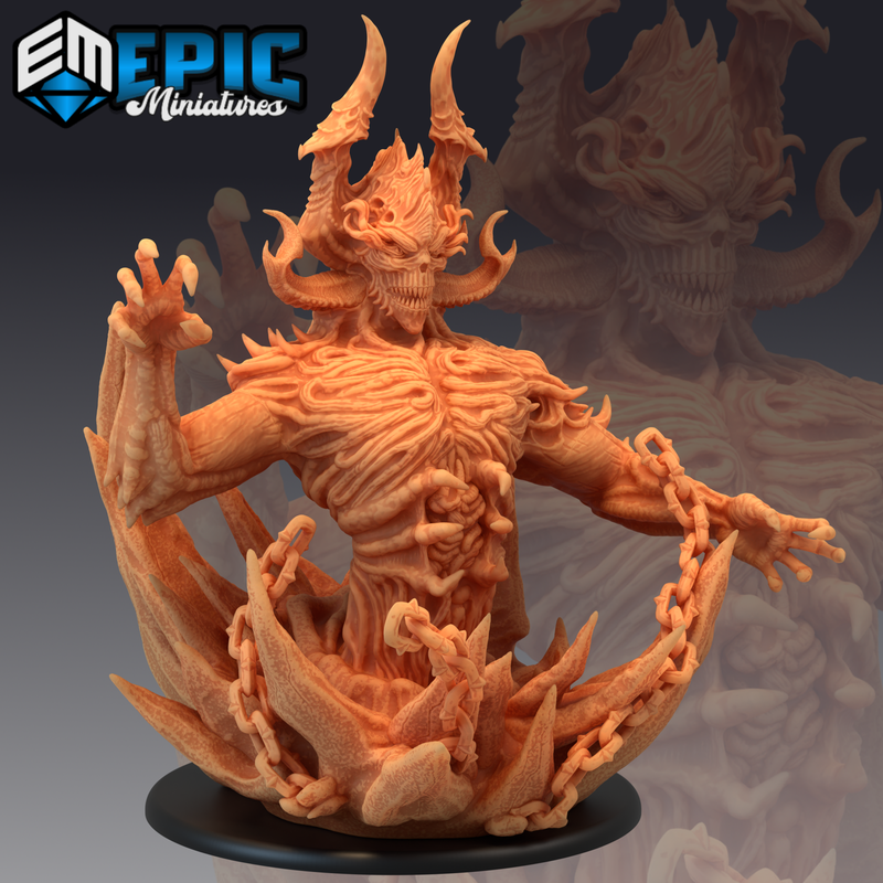 Belial 3D-printed model