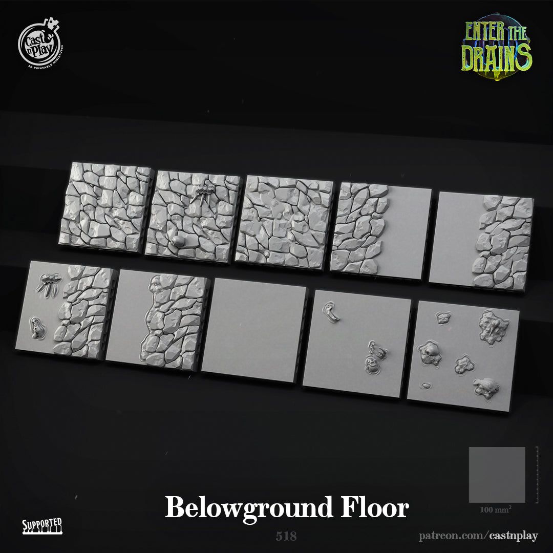 Below Ground Floor - The Printable Dragon