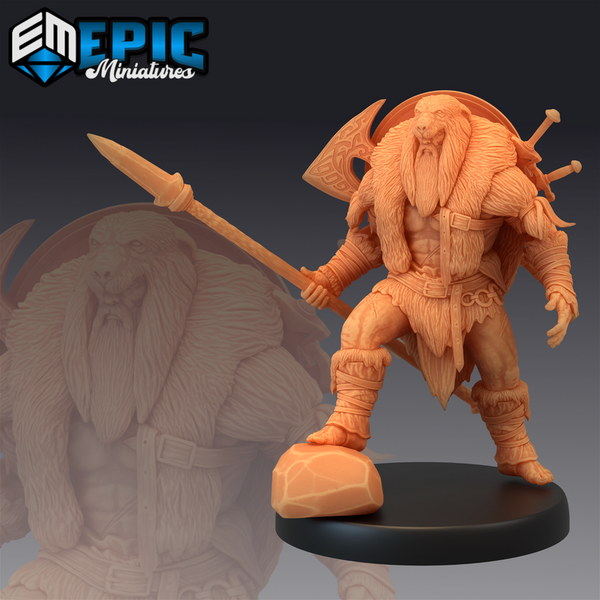 Berseker 3D-printed model