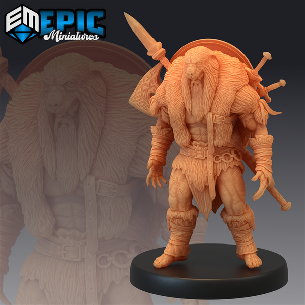 Berseker 3D-printed model