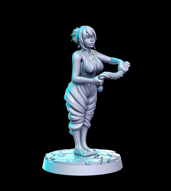 Beth Washing Girl - The Printable Dragon