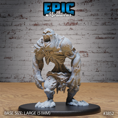 Big Flesh Ghoul 3D-printed model