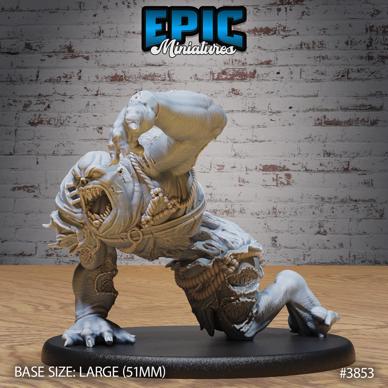 Big Flesh Ghoul 3D-printed model