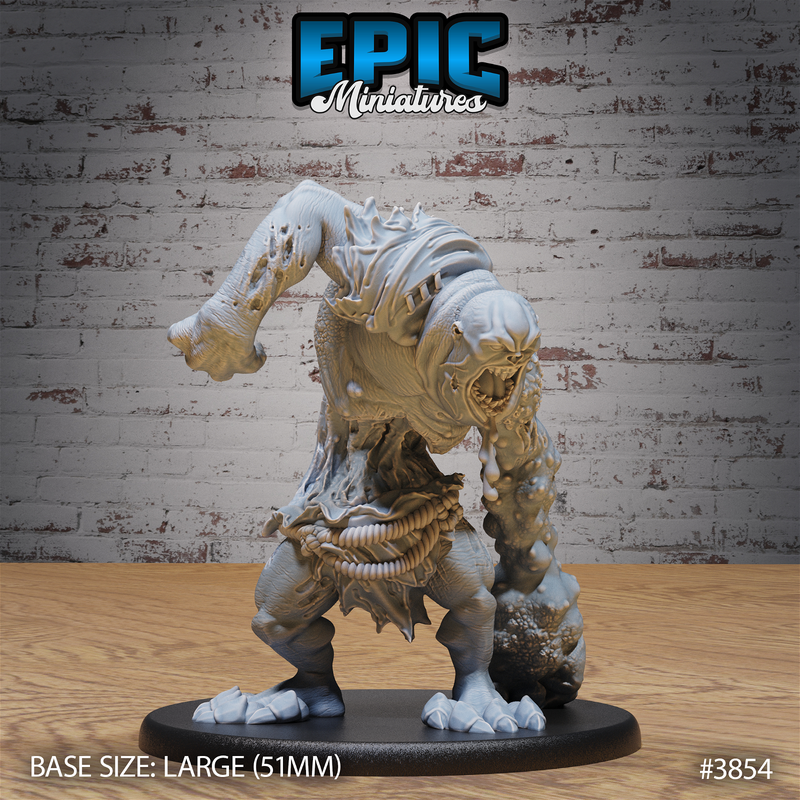 Big Flesh Ghoul 3D-printed model