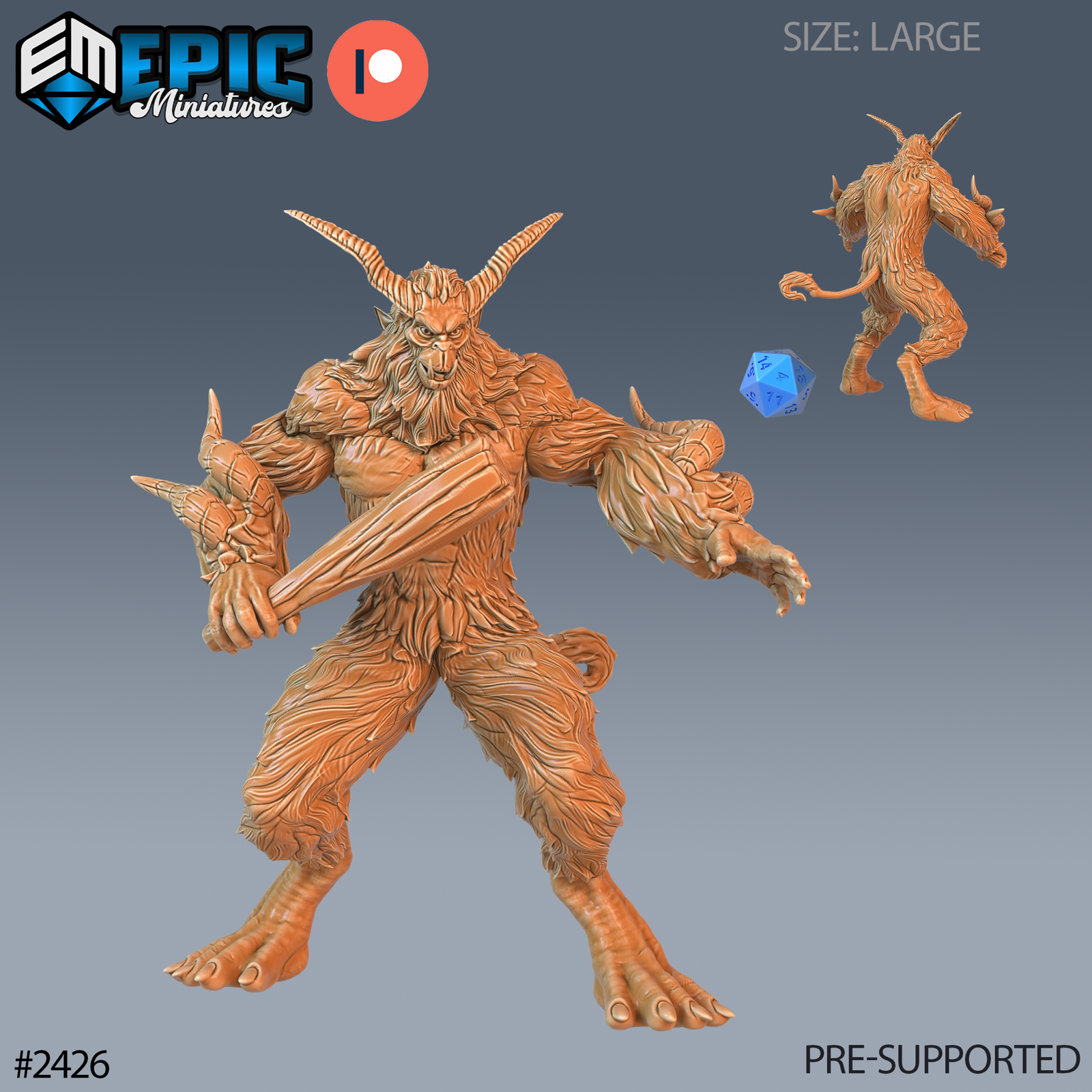 Big Foot Yeti - The Printable Dragon