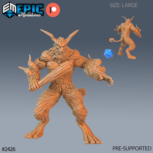 Big Foot Yeti 3D-printed model