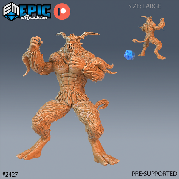 Big Foot Yeti 3D-printed model