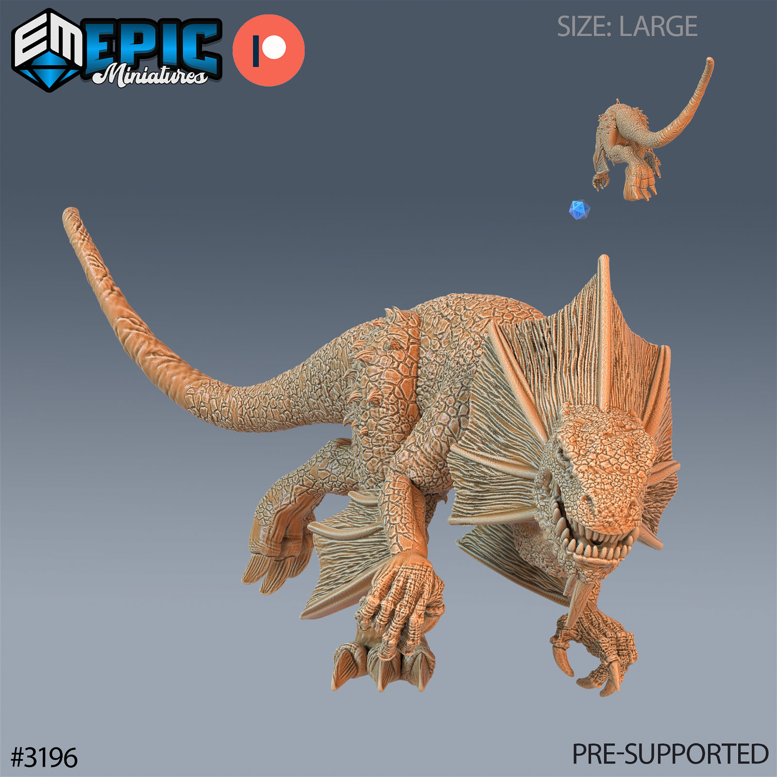 Bipedal Drake - The Printable Dragon