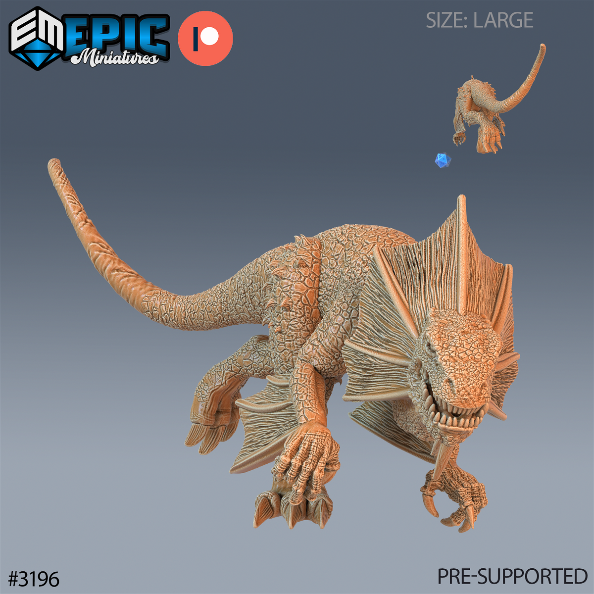 Bipedal Drake - The Printable Dragon