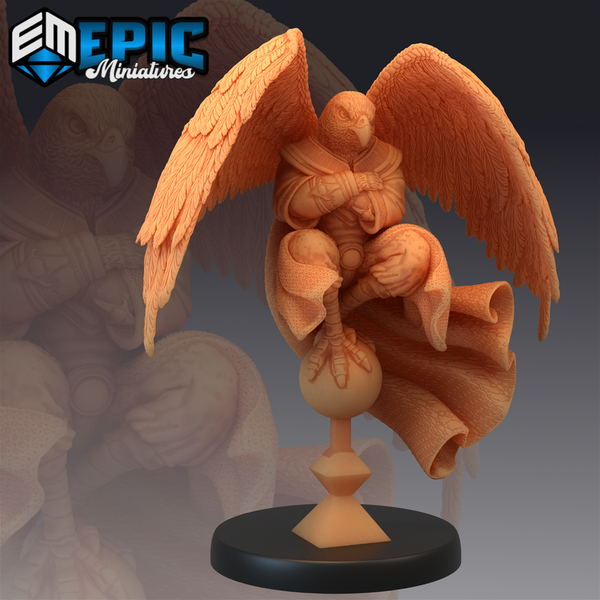 Birdfolk Falcon 3D-printed model