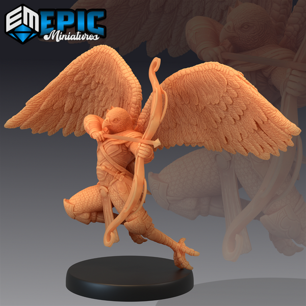 Birdfolk Falcon 3D-printed model