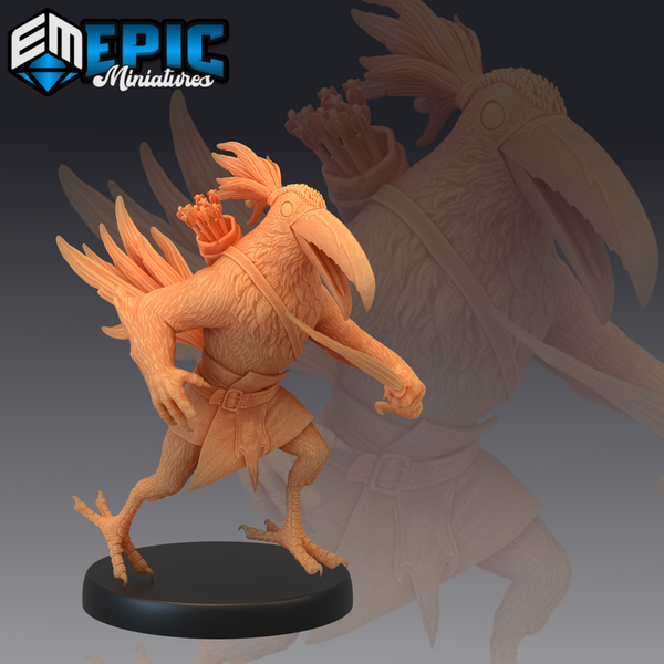 Birdfolk Toucan 3D-printed model