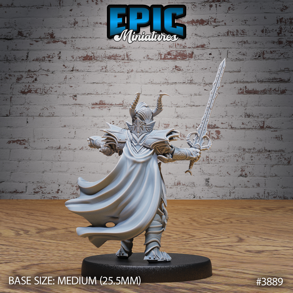 Black Guard Knight - The Printable Dragon